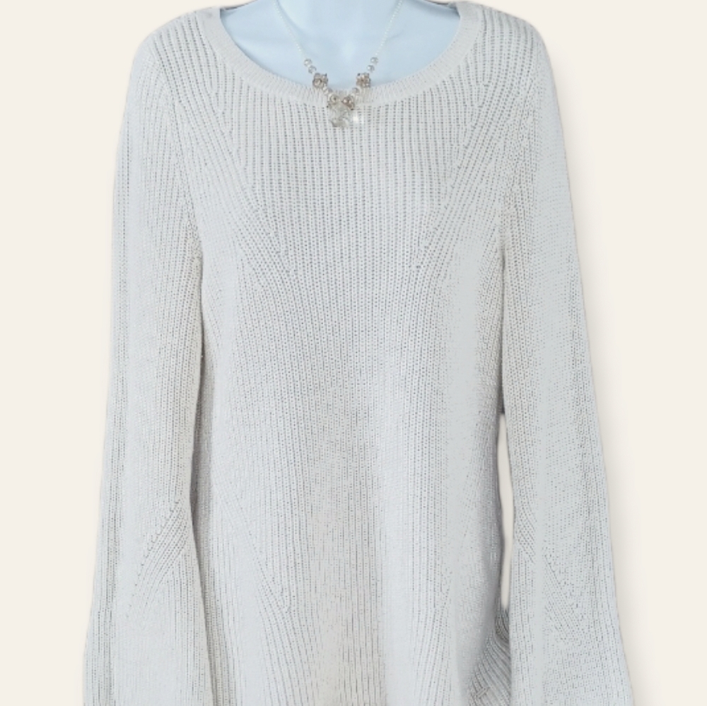 Tommy Hilfiger Cream Sweater Size L